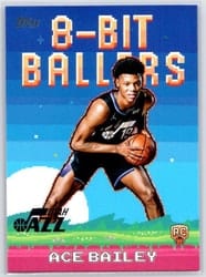 2025-26 Topps 8-Bit Ballers Ace Bailey #8B-35 card