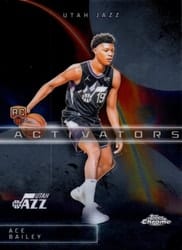 2025-26 Topps Chrome Activators Ace Bailey #AC-15 card