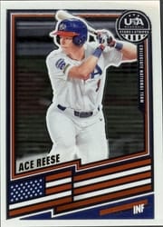 2026 Panini Stars & Stripes Prizm Base Set Ace Reese #53 card