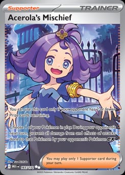 2025 Mega Evolution Acerola's Mischief #165 card