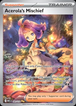 2025 Mega Evolution Acerola's Mischief #183 card