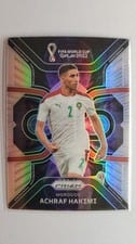 2022 Panini Prizm World Cup Phenomenon Achraf Hakimi Silver #24 card
