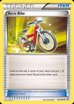 Primal Clash Acro Bike #122 card