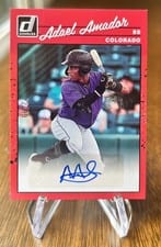 2023 Donruss Retro 1990 Signatures Adael Amador #90S-AA card
