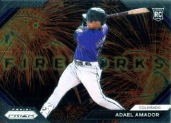2024 Panini Prizm Fireworks Adael Amador #17 card