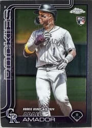 2025 Topps Chrome Update Base Set Adael Amador #USC143 card