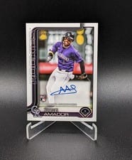 2025 Topps Real One Autographs Adael Amador #191 card