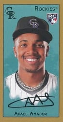 2025 Topps T205 Base Set Adael Amador card