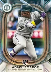 2025 Topps Tribute Base Set Adael Amador #96 card