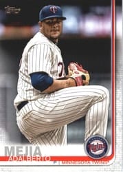 2019 Topps Base Set Adalberto Mejia #383 card