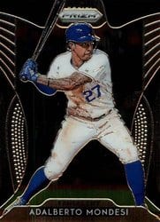 2019 Panini Prizm Base Set Adalberto Mondesi #47 card