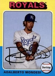 2019 Topps Archives Base Set Adalberto Mondesi #131 card