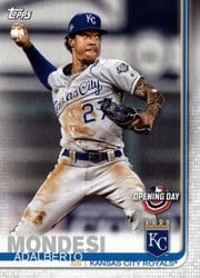2019 Topps Opening Day Base Set Adalberto Mondesi #7 card