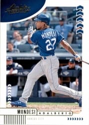 2020 Panini Absolute Base Set Adalberto Mondesi #3 card