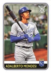 2020 Topps Big League Base Set Adalberto Mondesi #70 card