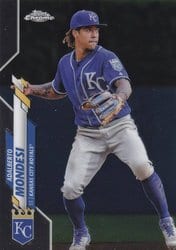 2020 Topps Chrome Base Set Adalberto Mondesi #31 card