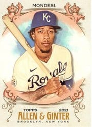2021 Topps Allen & Ginter Base Set Adalberto Mondesi #251 card