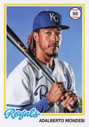 2022 Topps Archives Base Set Adalberto Mondesi #199 card