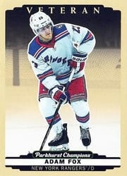 2022-23 Parkhurst Champions Base Set Adam #180 card