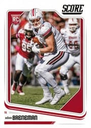 2018 Score Base Set Adam Breneman #412 card