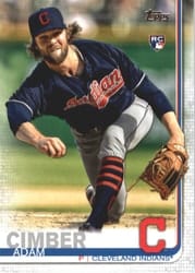 2019 Topps Base Set Adam Cimber #550 card