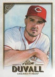 2018 Topps Gallery Base Set Adam Duvall #72 card