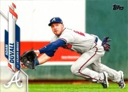 2020 Topps Base Set Adam Duvall #482 card