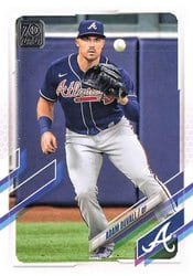 2021 Topps Base Set Adam Duvall #601 card