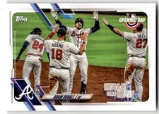 2021 Topps Opening Day Walk this Way Adam Duvall #WW-7 card