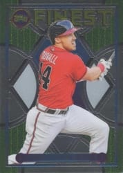 2022 Finest Flashbacks Base Set Adam Duvall #133 card