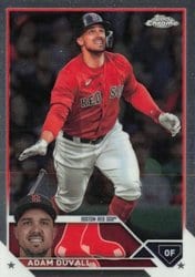 2023 Topps Chrome Update Base Set Adam Duvall #USC92 card