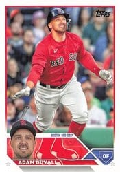 2023 Topps Update Base Set Adam Duvall #US72 card
