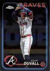 2024 Topps Chrome Update Base Set Adam Duvall #USC165 card