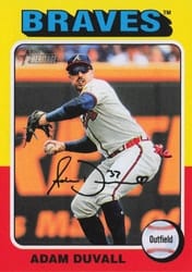 2024 Topps Heritage Base Set Adam Duvall #576 card