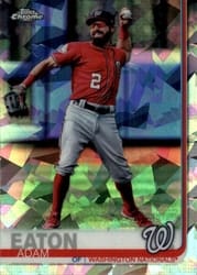 2019 Topps Chrome Sapphire Edition Base Set Adam Eaton #316 card