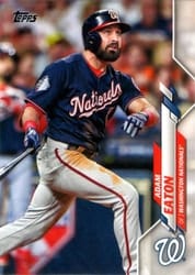 2020 Topps Base Set Adam Eaton #568 card