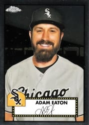 2021 Topps Chrome Platinum Anniversary Base Set Adam Eaton #407 card
