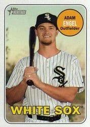 2018 Topps Heritage Base Set Adam Engel #570 card