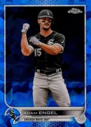 2022 Topps Chrome Update Sapphire Edition Base Set Adam Engel #US323 card
