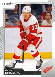2020-21 O-Pee-Chee Base Set Adam Erne #17