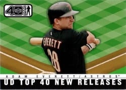 2002 Upper Deck 40-Man Base Set Adam Everett #1012 card
