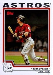 2004 Topps Base Set Adam Everett #374 card