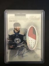 2023-24 Upper Deck Premier Flourishing Talent Autograph Patch Adam Fantilli #FT-AF card
