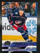 2023 Upper Deck Adam Fantilli #711 card