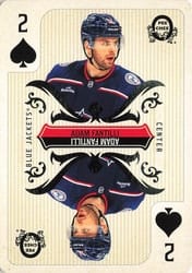 2024-25 O-Pee-Chee Playing Cards Adam Fantilli #2♠ card