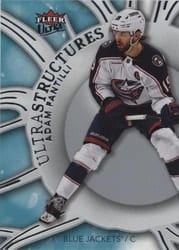 2025-26 Fleer Ultra Ultrastructures Adam Fantilli #SR 13 of 25 card