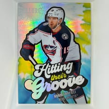 2025-26 Upper Deck Allure Hitting Their Groove Adam Fantilli #HTG-1 card
