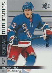 2019-20 SP Base Set Adam Fox #129 card