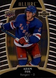 2019-20 Upper Deck Allure Base Set Adam Fox #93 card