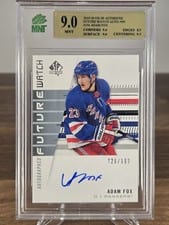 2019 SP Authentic Adam Fox #194 card